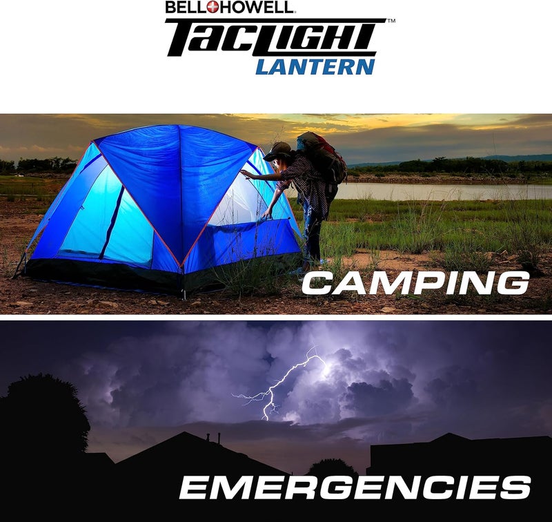 BELLHOWELL 4 Pk Multipurpose Camping Lanterns for Power Outage, Emergency Home Failure, Collapsible, Battery Powered, Extremely Bright LED Lights, Lightweight & Easy to Carry, Waterproof IP65 - Image 4